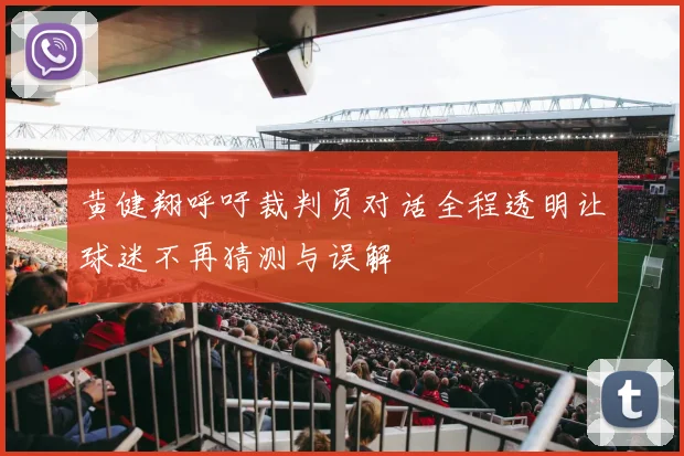 黄健翔呼吁裁判员对话全程透明让球迷不再猜测与误解
